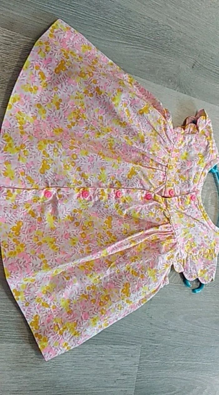 Blouse tunique Jacadi 18 mois liberty - photo numéro 3