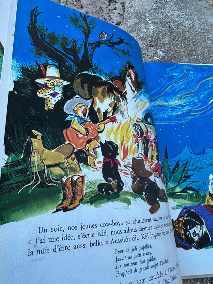 Pierre Probst - Caroline au Ranch Livre Grands albums Hachette bd ancien vintage blanc - photo numéro 4