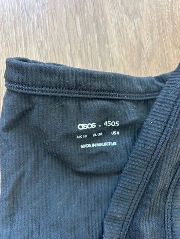 Débardeur côtelé sport asos 4505 - photo numéro 5