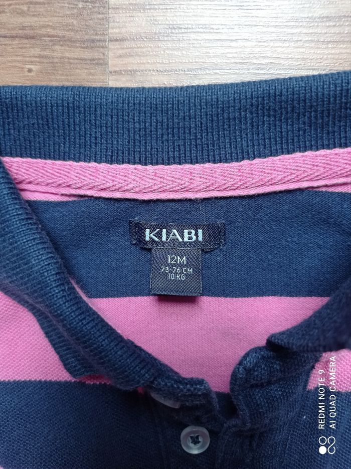Polo style rugby garçon, Kiabi, taille 12 mois (1 an) - photo numéro 2