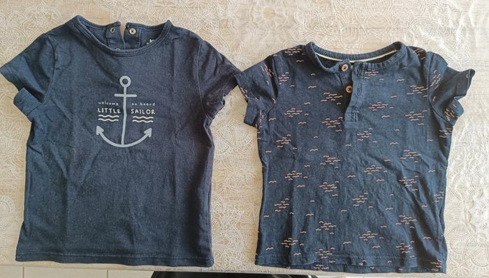 Lot de 2 t-shirts manches courtes