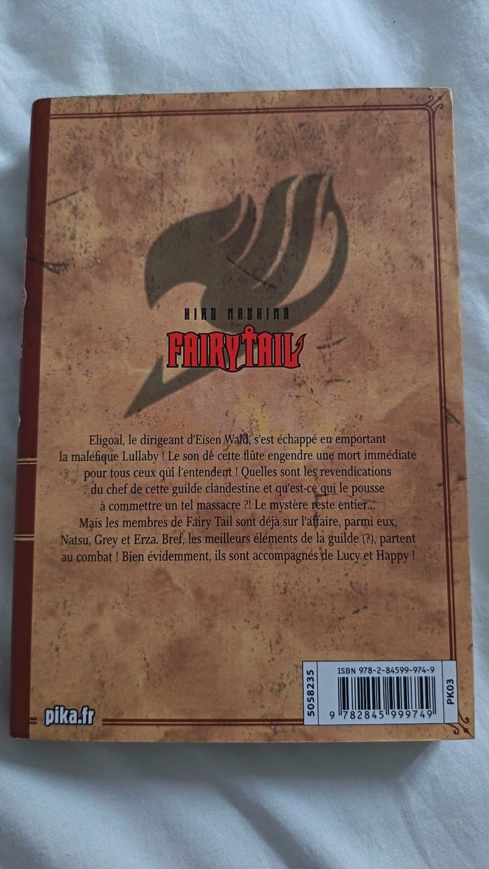 Manga Fairytail n°3 - photo numéro 2
