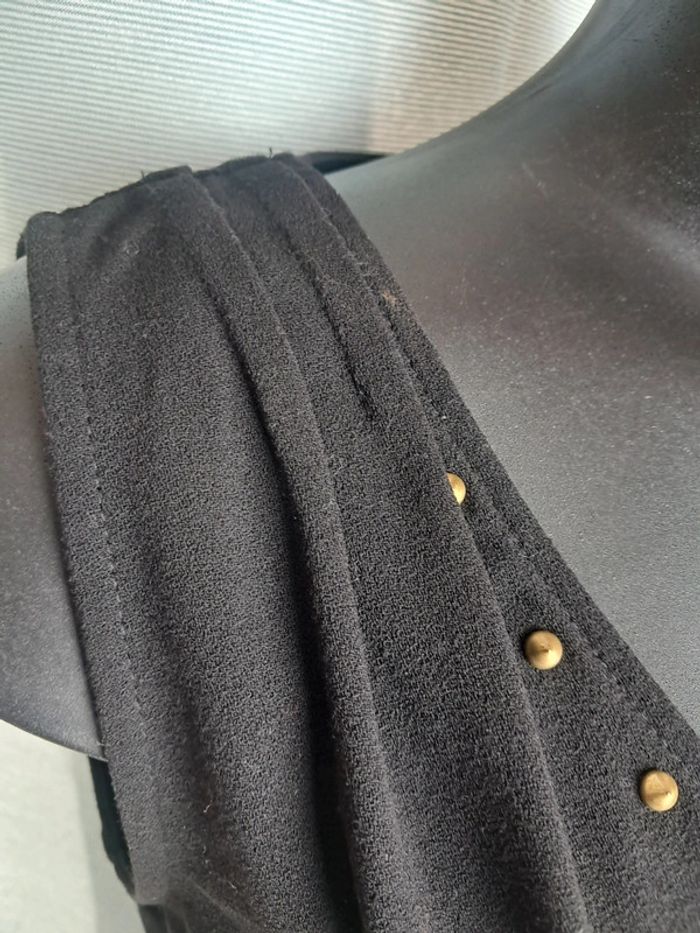 Strass robe noire T.38/40 en tbe - photo numéro 6