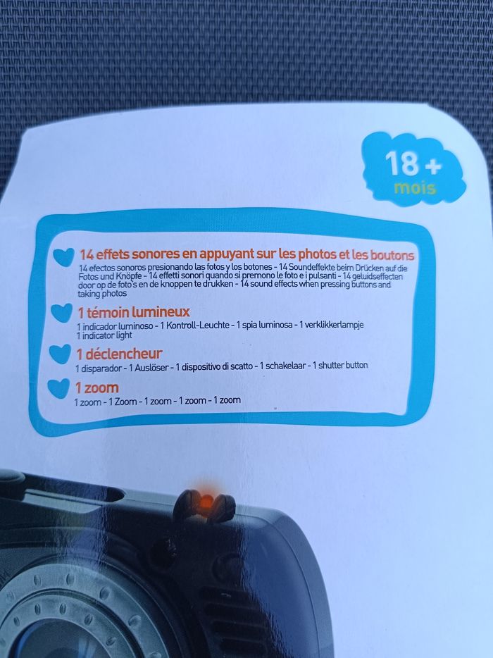 Jeu mon premier appareil photo - photo numéro 2