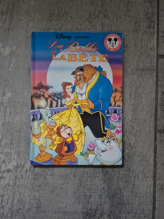 Livre la belle et la bête