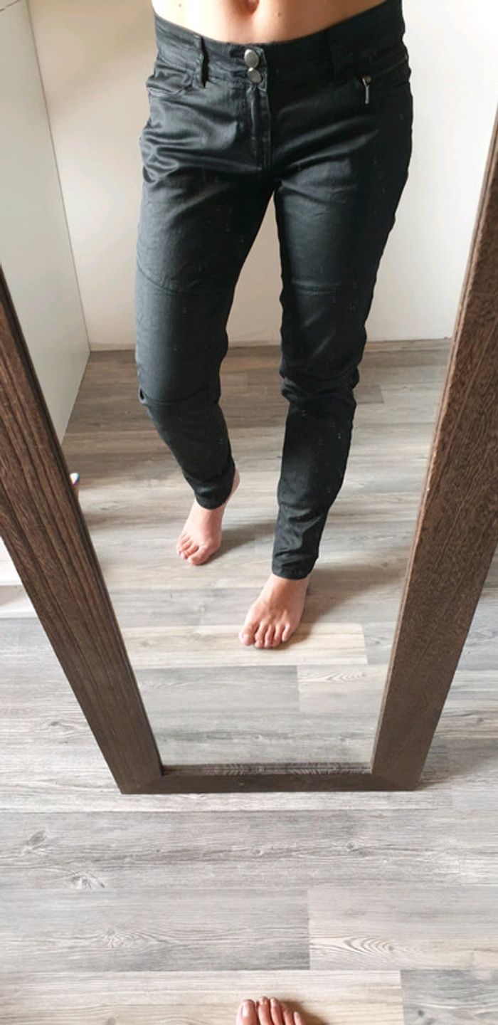 Pantalon effet huilé - photo numéro 2
