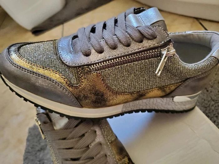 Baskets métallisée Morgan de toi taille 36 - photo numéro 3