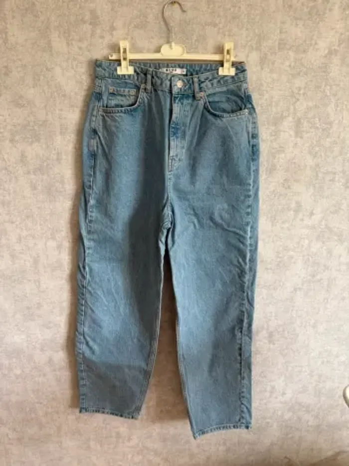 jean large taille haute bleu clair NA-KD taille 36