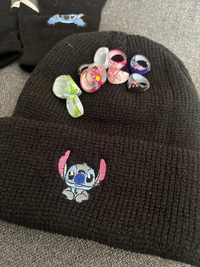 Lot stitch bonnet gants sacs bijoux enfant - photo numéro 3