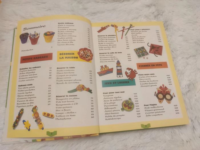 Lot de 3 livres d'activités manuelles et créations pour Enfants - Fleurus - Y2K - 2005 - photo numéro 9