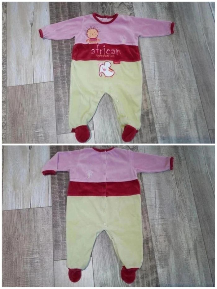 lot pyjama hiver fille taille 6 mois - photo numéro 5