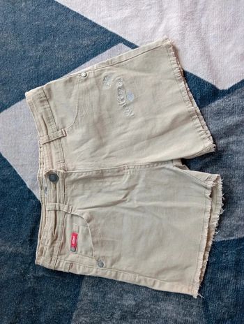 Short en jean fille