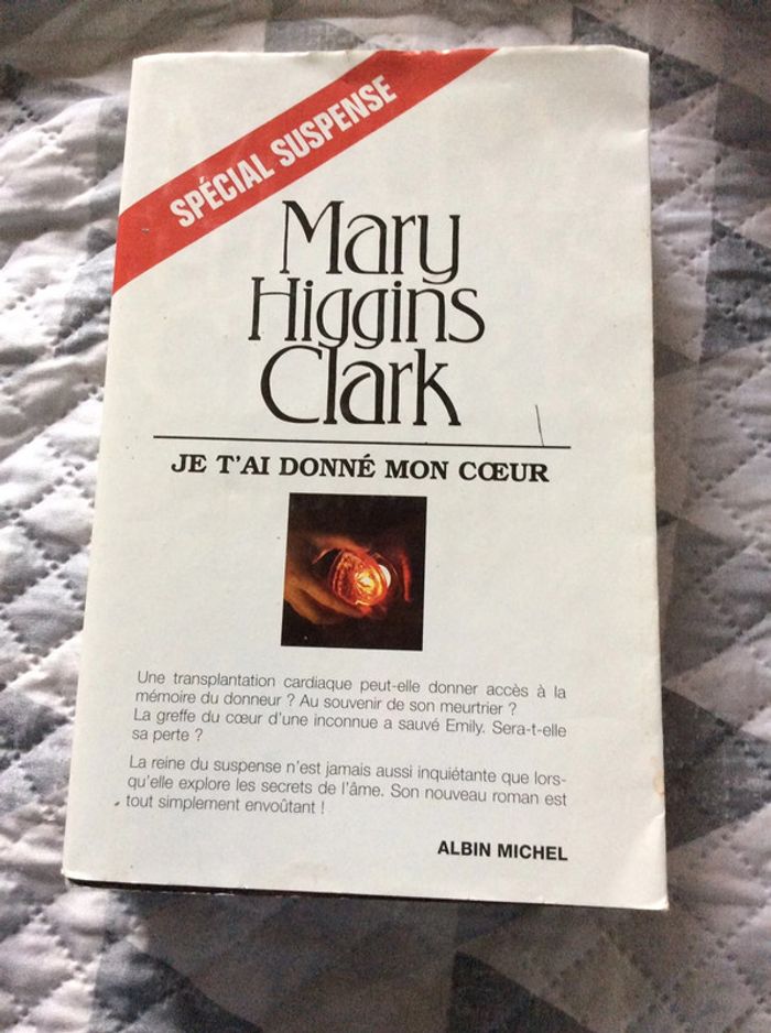 #je t’ai donné mon coeur Mary Higgins Clark - photo numéro 2