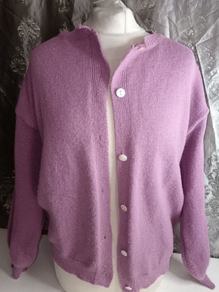 Gilet lilas