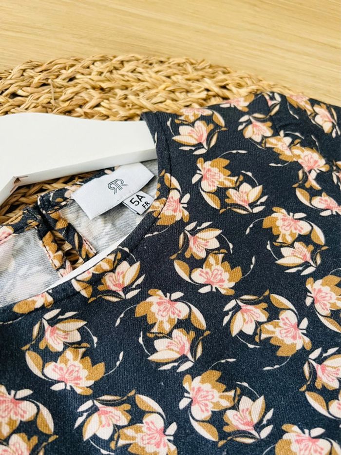 Blouse fluide imprimé fleurs La Retoude Collection - photo numéro 3