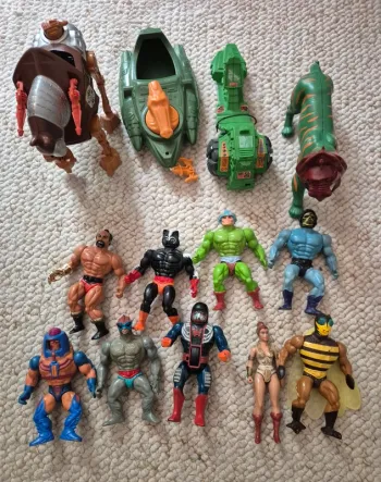 Lot motu maitres de L'univers mattel
