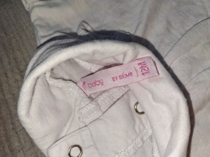 Tee shirt manche longue fille 12 mois - photo numéro 2