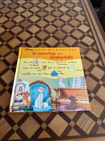Livre Disney Histoires à deviner - Le sauvetage des Aristochats