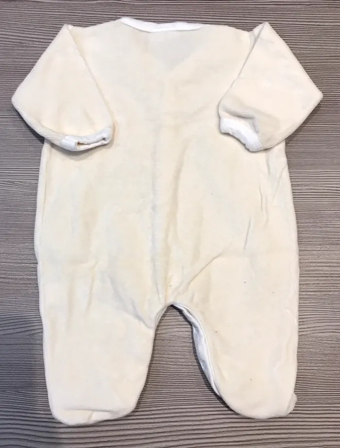 Pyjama velours garçon 3 mois - photo numéro 3