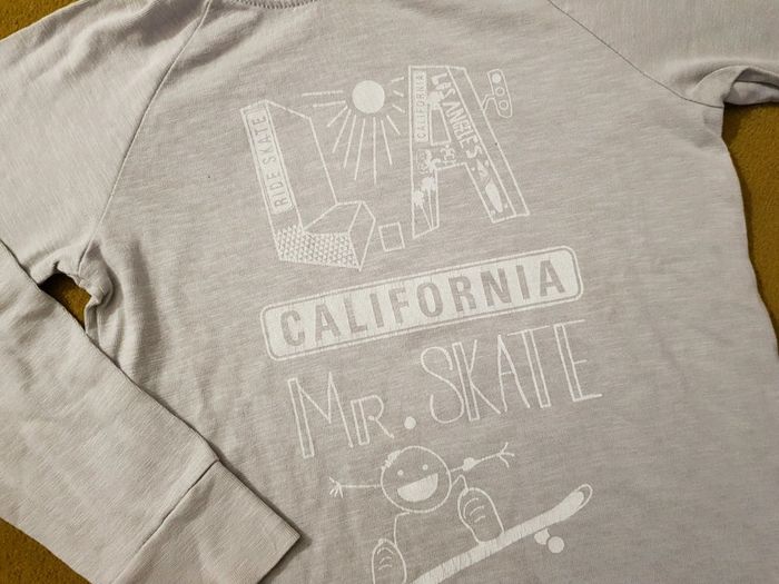 Sweat fin avec capuche okaidi garçon 8ans - photo numéro 2