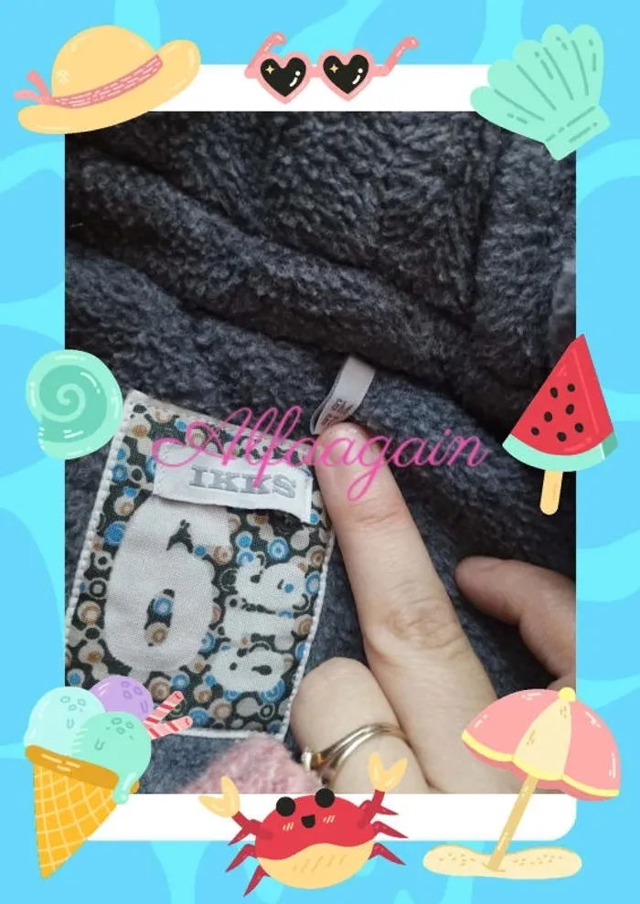 Manteau IKKS polaire garçon 6mois - photo numéro 12