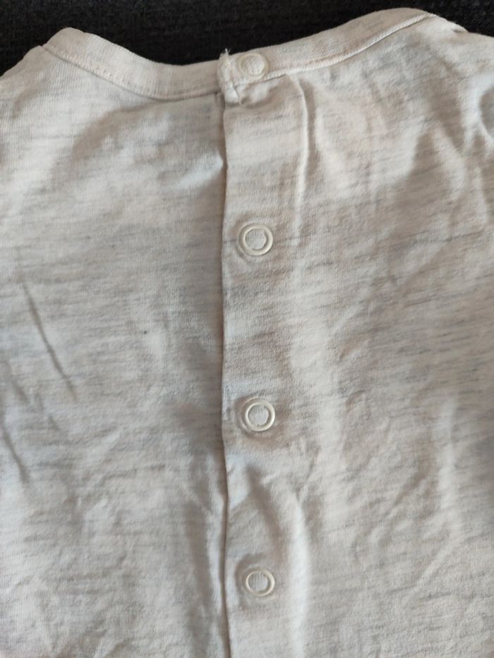 T shirt manche longues 1 mois - photo numéro 3