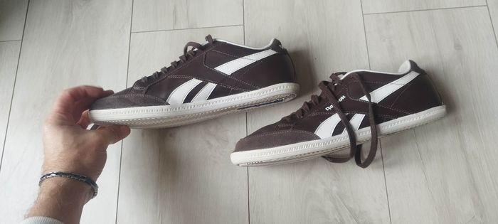 Baskets Reebok marrons impeccables - photo numéro 4