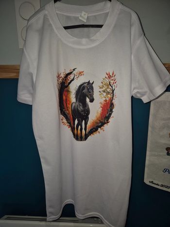 T-shirt cheval