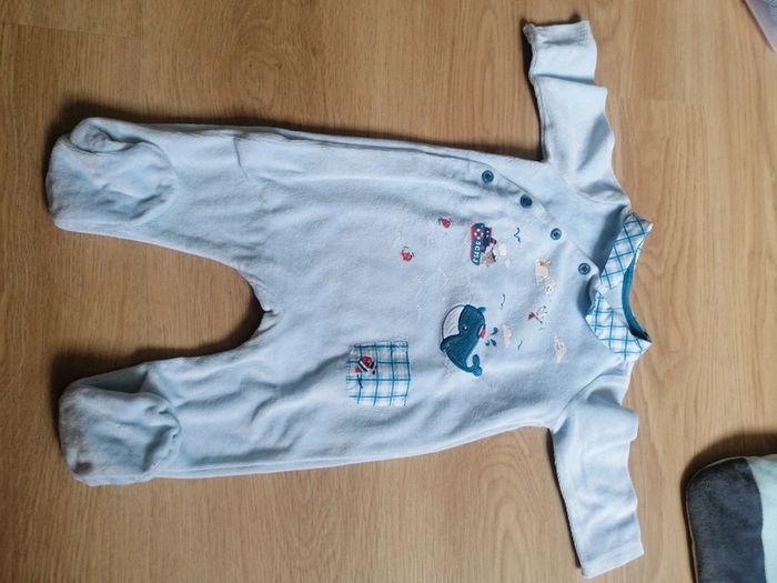 Pyjama velours 3 mois