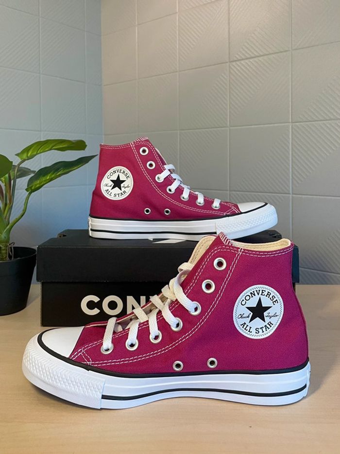 Converse Chuck Taylor bordeaux / violet