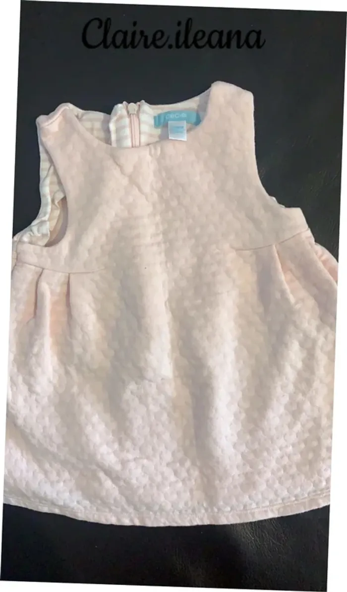 🛑robe rose pâle 12 mois 🛑 - photo numéro 2