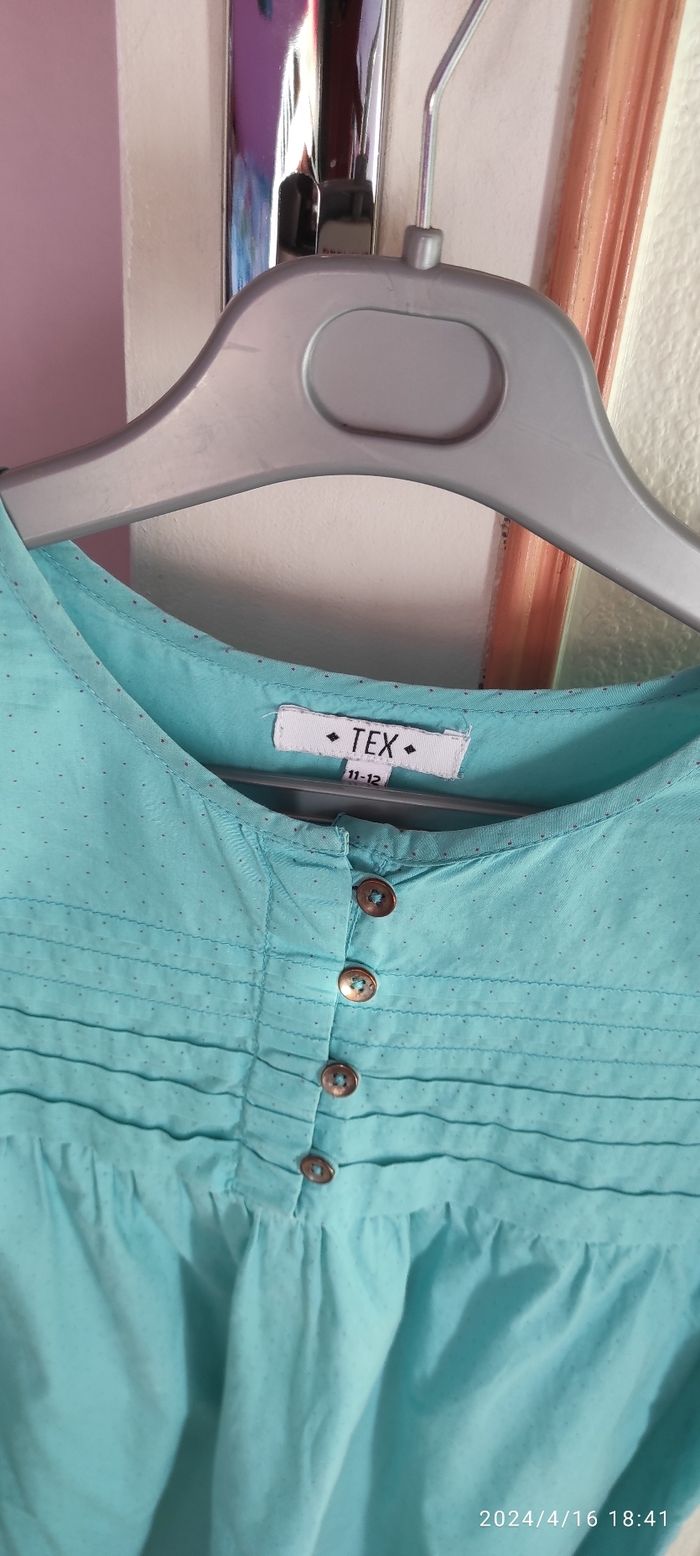 Chemise pour fille Tex 11/12 ans - photo numéro 5