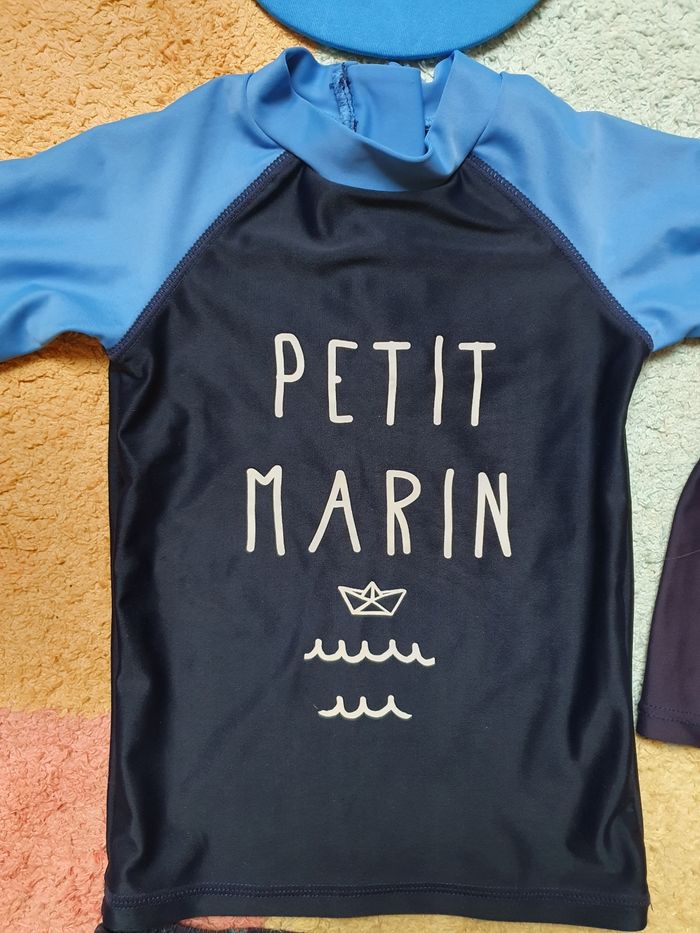 Lot 3 maillots de bain + 1 tee-shirt + 1 casquette - garçon- 2 ans - photo numéro 6