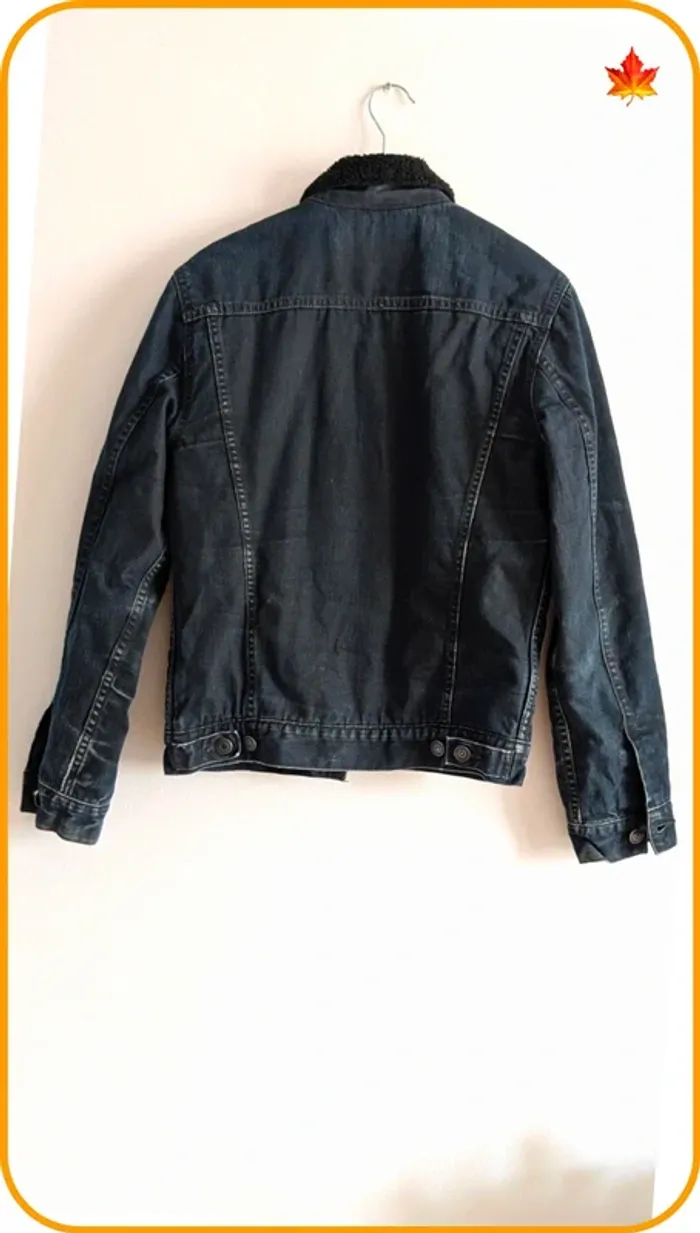 Veste en jeans doublé Levi's homme S Vintage - photo numéro 2