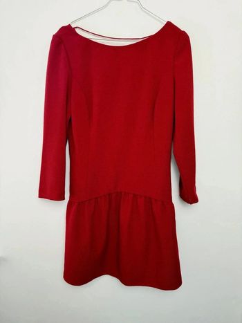 Magnifique robe Bash rouge 44% laine vierge taille 1 soit S parfait état