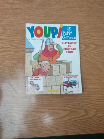 Livre youpi l'attaque du château Fort