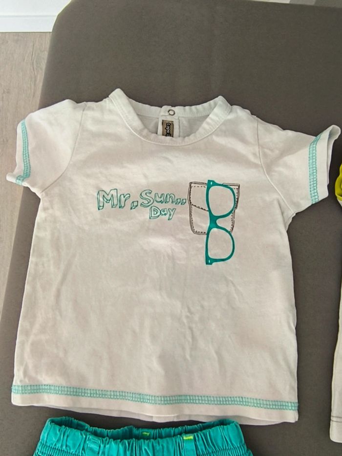 Lot été vêtements 6 mois garçon - photo numéro 5