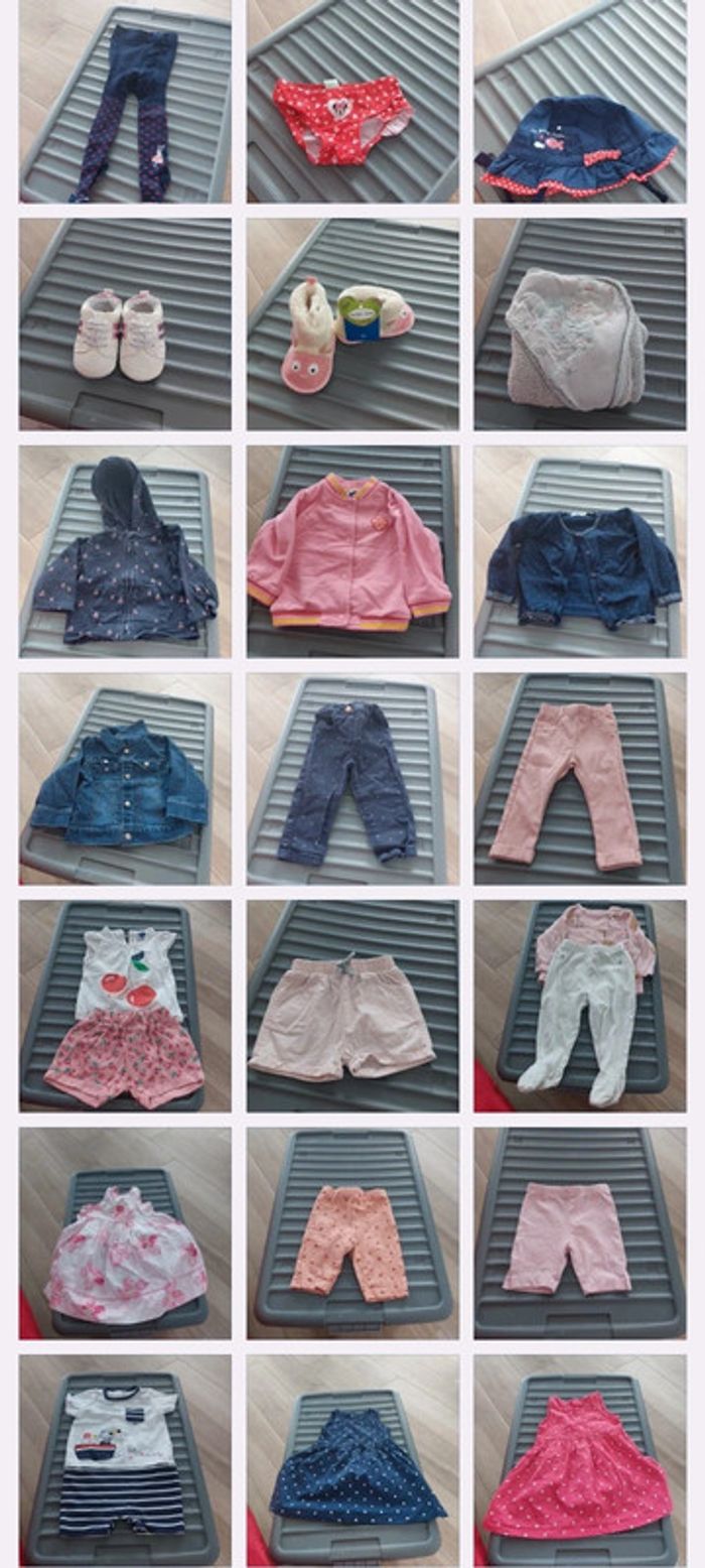 Lot de vêtements 9mois fille