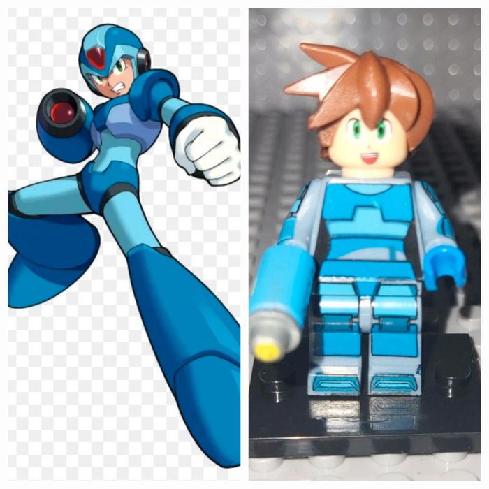 Minifigure / Figurine - Jeu vidéo 🎮 - Méga Man X - Rockman Dash