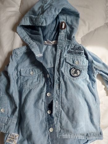 Chemise garçon 12 mois