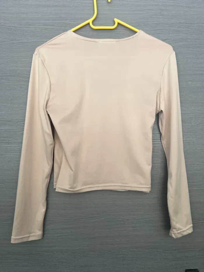 Haut cache-cœur « crop top » - photo numéro 2