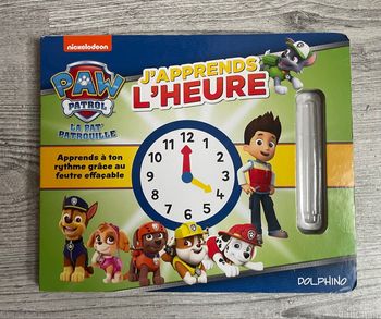 Livre heure Pat patrouille