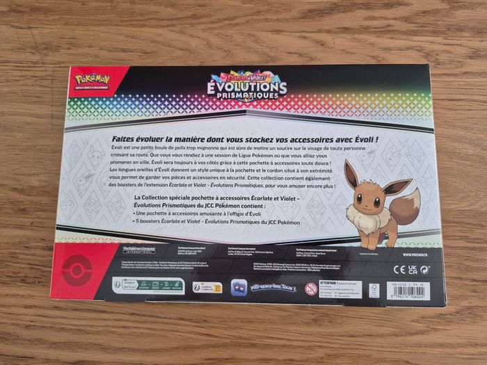 Coffret pokemon collection spéciale pochette a accessoires neuf scellé fr - photo numéro 3