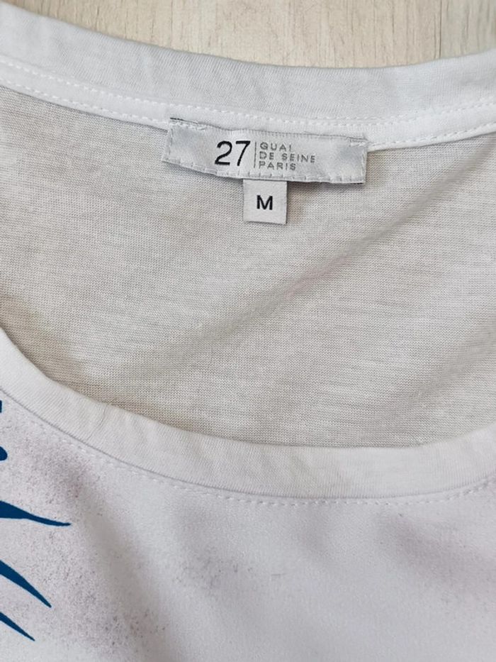 tee shirt 27 Quai de Seine Paris femme 38 - photo numéro 5