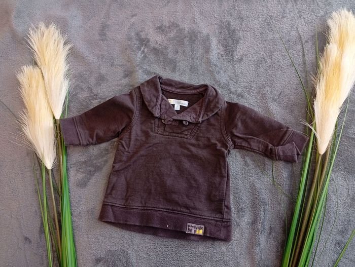 T-shirt manches longues bébé garçon 3 mois Kitchoun - photo numéro 1
