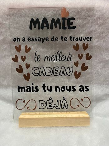 Cadre cadeau fête des mamies