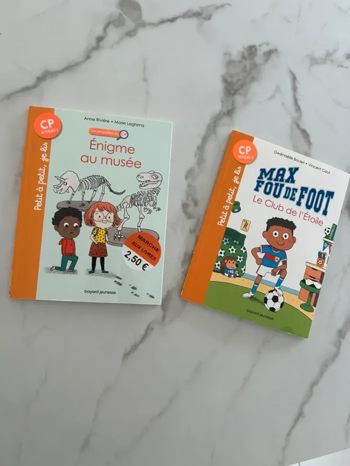 Lot de 2 livres petit à petit je lis CP