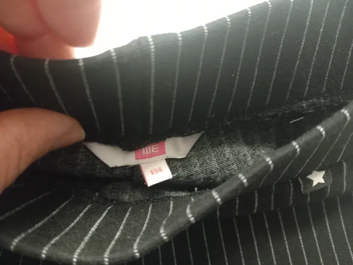 Pantalon pattes d'éléphant ligné WE - photo numéro 5