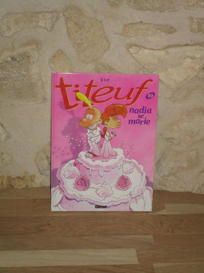 BD Titeuf n°10 "Nadia se marie"