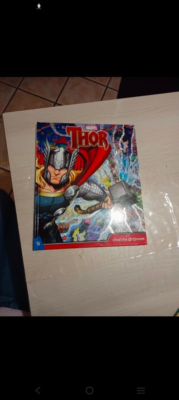 Livre Thor cherche et trouve